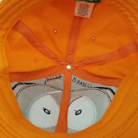 South Park Orange Kenny Snap Back Cap Hat 2012 - Picture 5 of 6